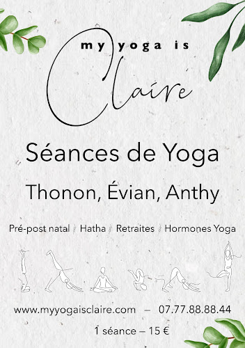 Centre de yoga Yoga Évian - My Yoga is Claire Évian-les-Bains
