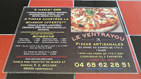 Menu du Le Ventrayou Pizza à Perpignan