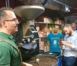 Dresdner coffee and cocoa roasting photo