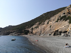 Foto von Ginevro Beach mit eine gerade küstenlinie