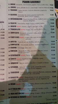 N.1 La Vita È Bella à Terlizzi menu
