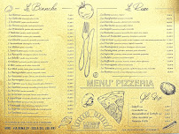 Menu du Pizzeria Ristorantino MiRò à Isola del Liri