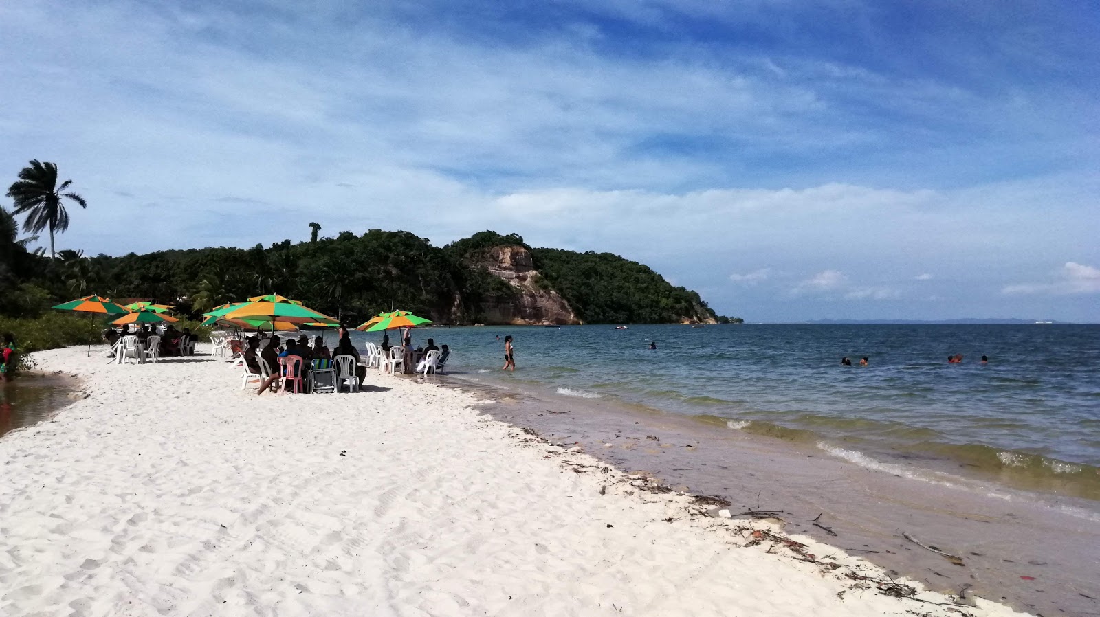 Foto av Praia do Wando med beige sand yta