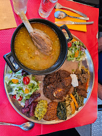 Injera du Restaurant éthiopien Restaurant Enat à Paris - n°3