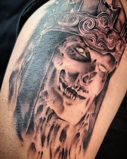 Explore amity affliction tattoo ideas, creative tattoo ideas in Minocqua, available at Whisky Rose Tattoo Parlor