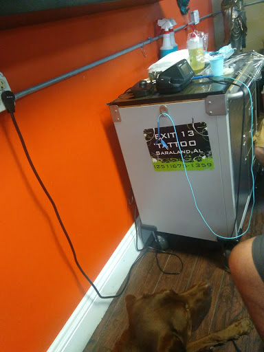 Explore carnage tattoo ideas, creative tattoo ideas in Saraland, available at Exit 13 Tattoo