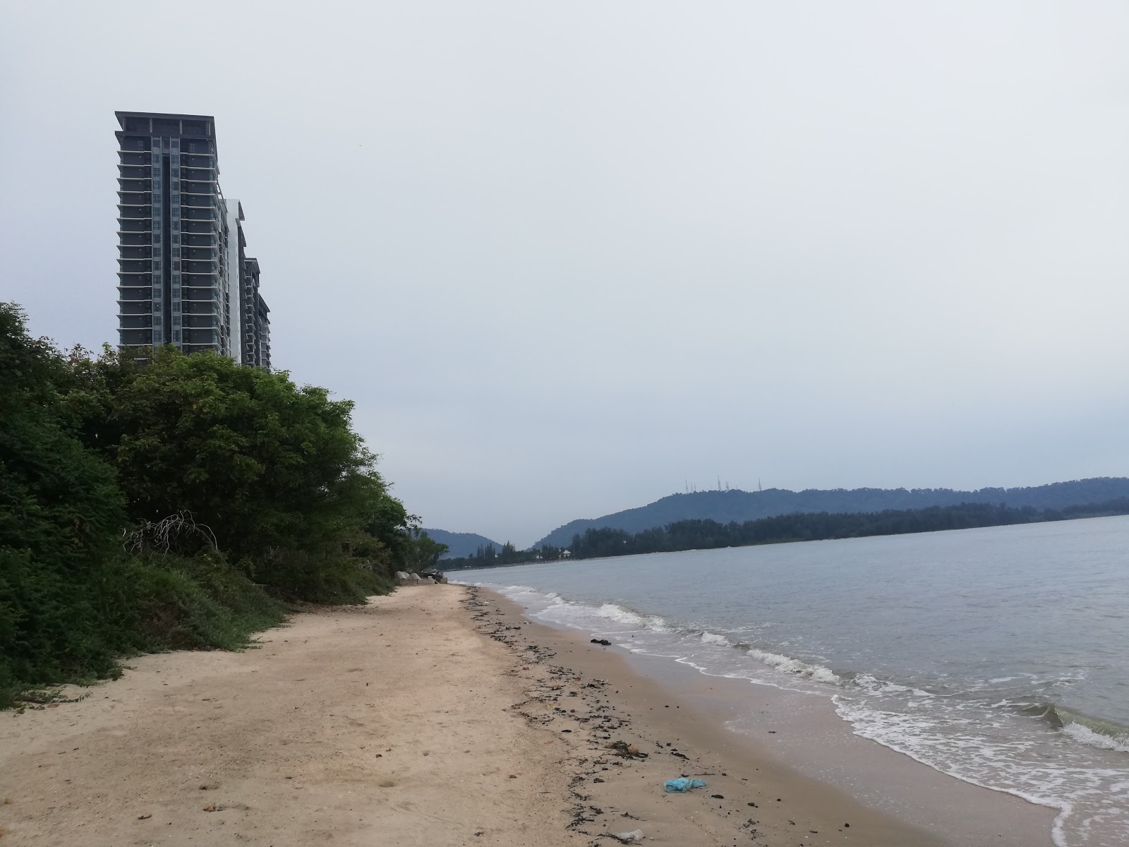 Photo of Sepat Beach and the settlement