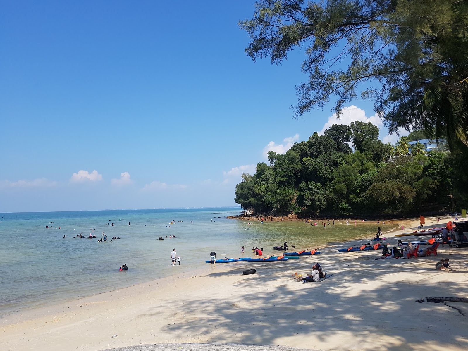 Foto van Blue Lagoon Beach met gemiddeld niveau van netheid