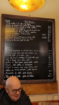 Menu / carte de Chez Fernand à Paris