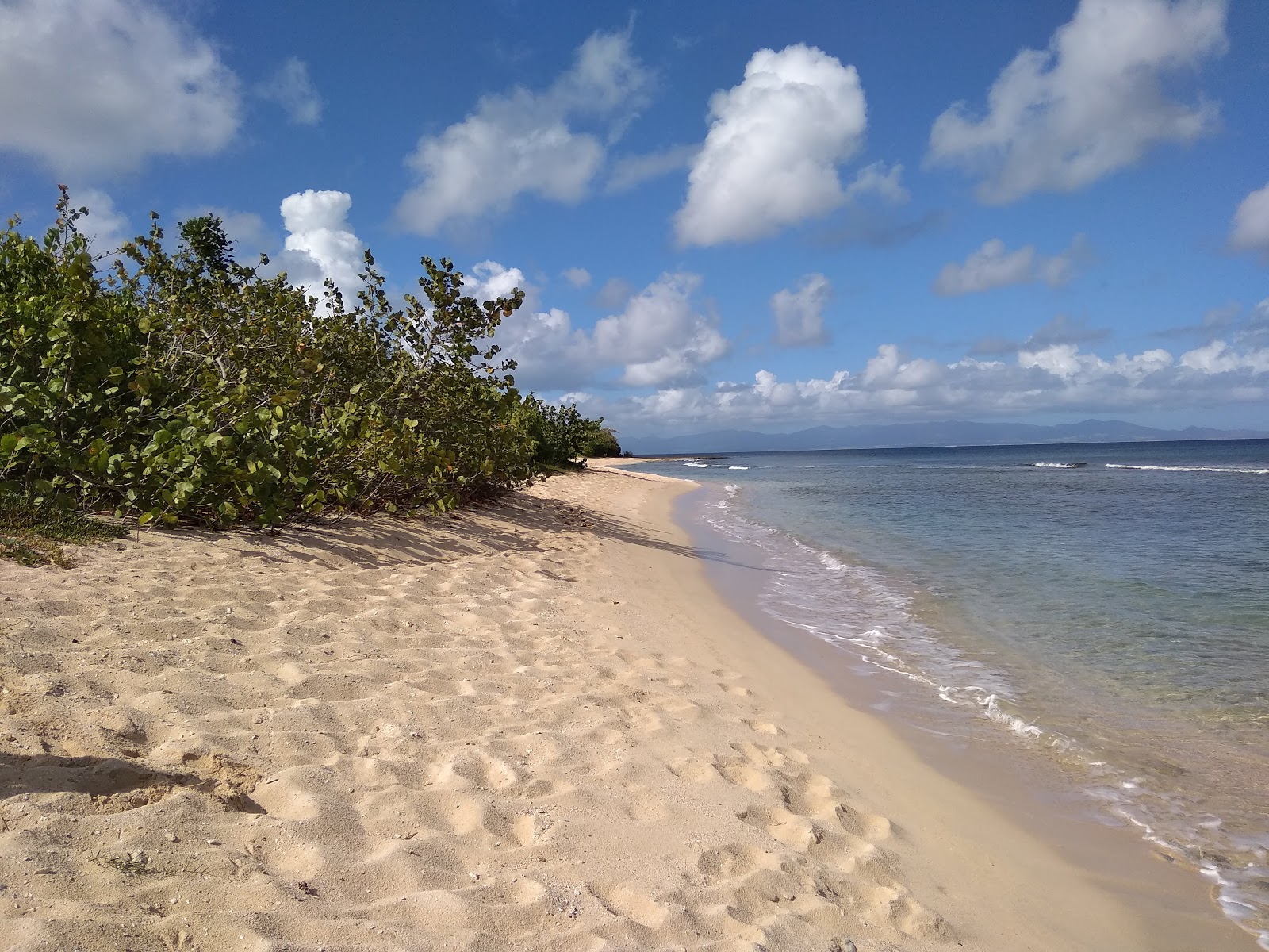 Foto von Plage d'Antigues mit geräumige bucht