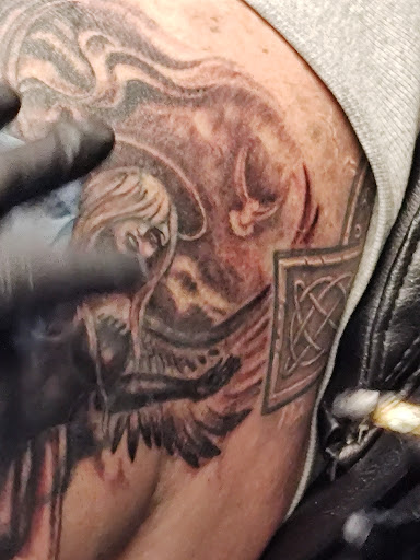Explore zen tattoo ideas, creative tattoo ideas in Colton, available at Vengeance Ink Tattoo & body piercing