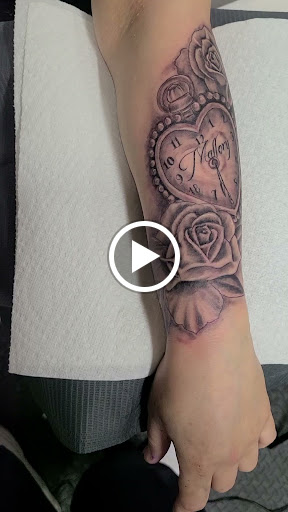 Explore leg tattoo ideas men, creative tattoo ideas in Victorville, available at Chicano Tattoo & Piercings