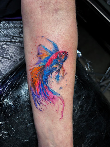 Explore california tattoo ideas for females, creative tattoo ideas in Venice, available at Ink Monkey Tattoo and Piercing