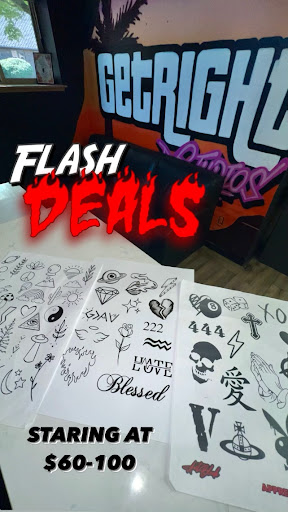 Explore grave tattoo ideas, creative tattoo ideas in Puyallup, available at Get Right Studios