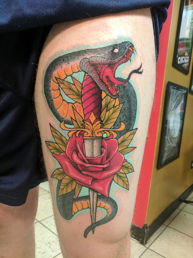 Tattoo Shop «Twisted Tattoo & Body Piercing», reviews and photos, 4168 N Elston Ave, Chicago, IL 60618, USA