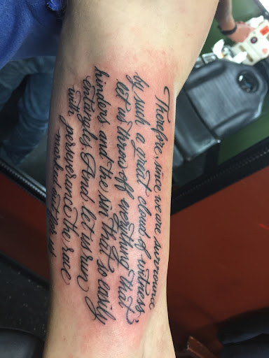 Explore small hummingbird tattoo ideas, creative tattoo ideas in Cleveland, available at Red Lion Tattoo Cleveland