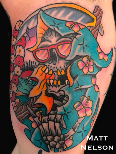Explore georgia tattoo ideas, creative tattoo ideas in Virginia Beach, available at Salt Water Tattoo
