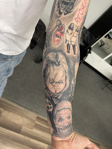 Explore simple outdoors tattoo ideas, creative tattoo ideas in Pocatello, available at Black Sheep Tattoo