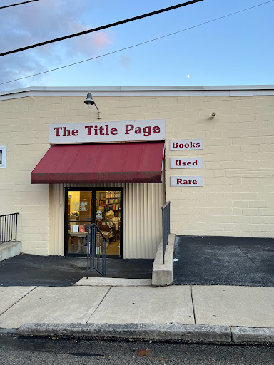 Used Book Store «Title Page», reviews and photos, 1 Franklin St, Bryn Mawr, PA 19010, USA