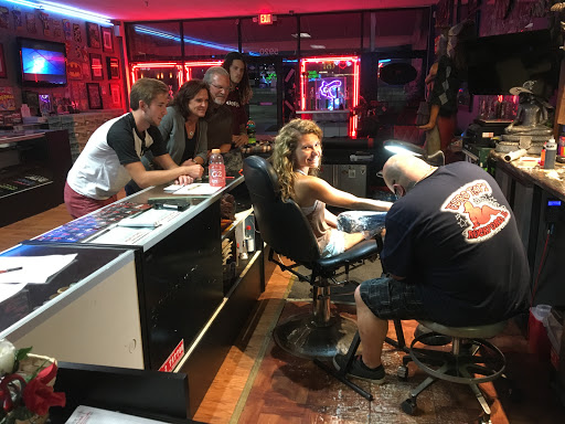 Explore memphis tattoo ideas, creative tattoo ideas in Rockford, available at Euro Tattoo