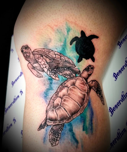 Explore his her matching tattoos ideas, creative tattoo ideas in Nevada, available at Generation X Tattoos and Piercings
