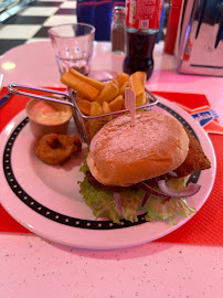 Hamburger du Restaurant américain Memphis - Restaurant Diner à Fresnoy-le-Château - n°2