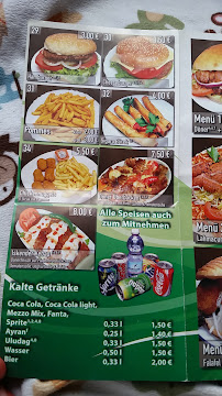 Kebab Urfa Kebap-Haus und Pizza à Nidderau (le menu)