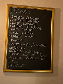 Menu / carte de Cicchetto del Centro à Como