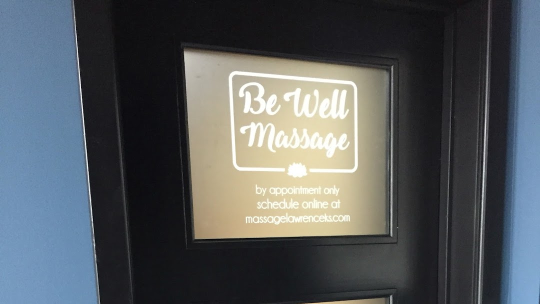 Be Well Massage Lawrence Kansas