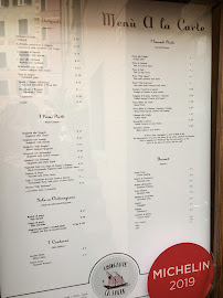 Carte du Ristorante Da Paolo à Camogli