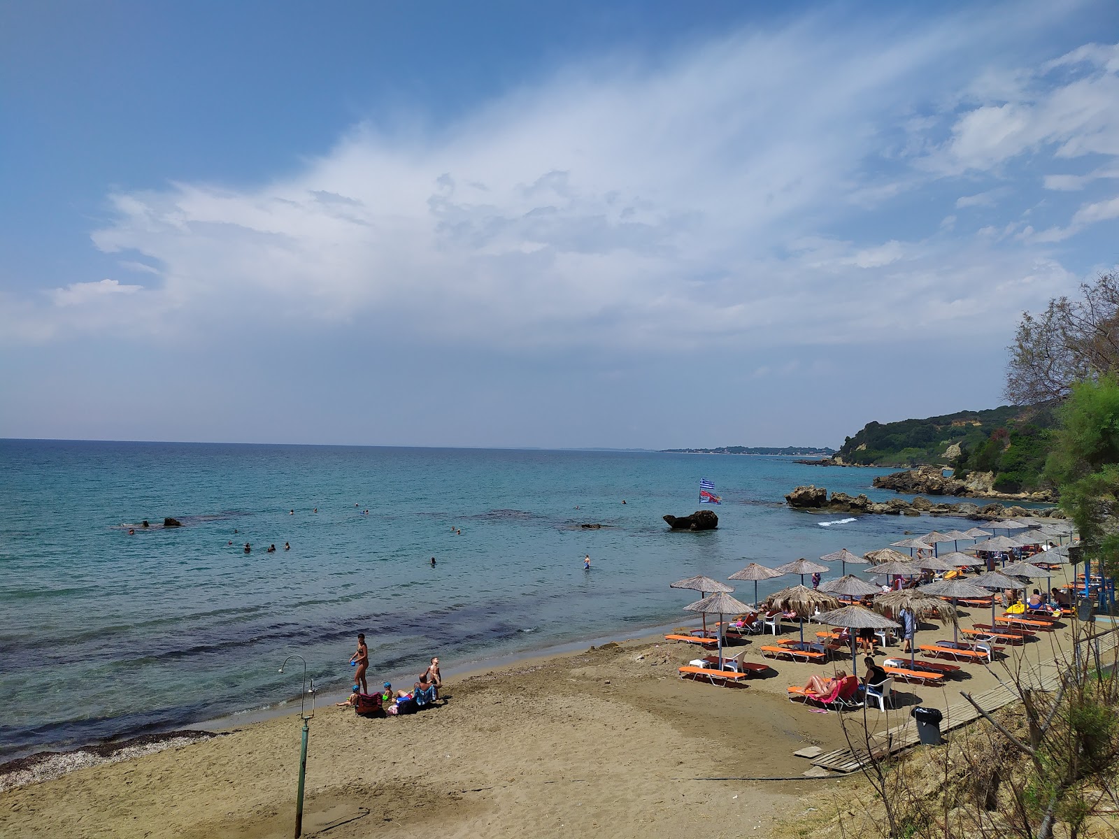 Photo of Leventochori beach amenities area