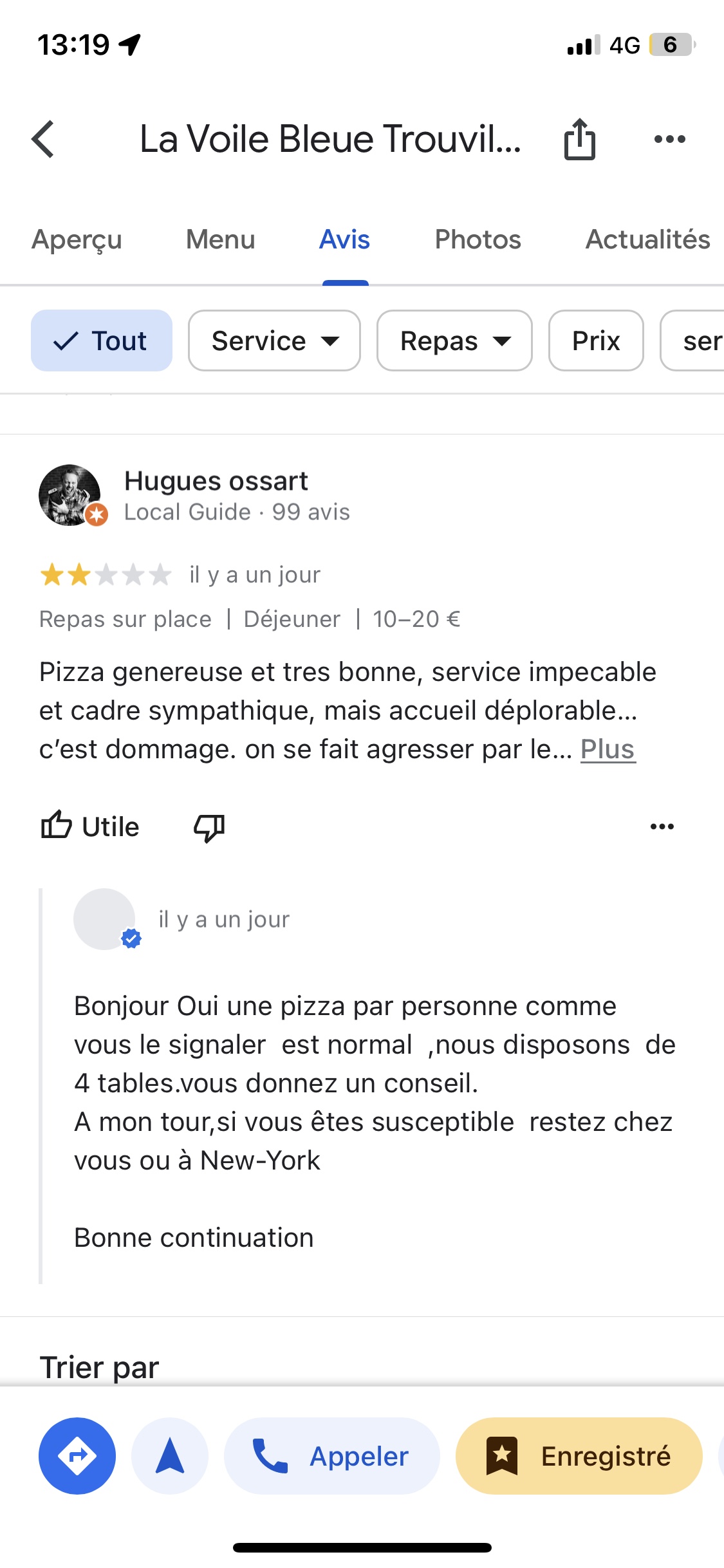 Photo n° 1 de l'avis de Hugues.s fait le 28/12/2023 à 12:22