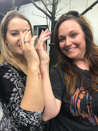 Explore upper back tattoo ideas for men, creative tattoo ideas in Springfield, available at Triumph Tattoo