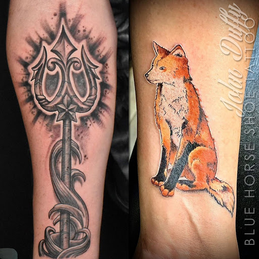 Explore grandbaby tattoo ideas, creative tattoo ideas in Portsmouth, available at World Famous Blue Horseshoe Tattoo and Piercing