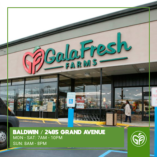 Supermarket «Gala Fresh Farms», reviews and photos, 2485 Grand Ave, Baldwin, NY 11510, USA