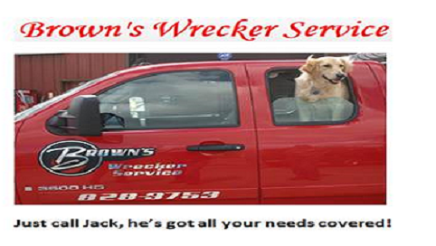 Browns Wrecker Service Inc