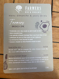 Restaurant Farmers à Nîmes - menu / carte