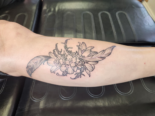 Explore ekg tattoo ideas, creative tattoo ideas in Caldwell, available at Blue Ring Studio Tattoo & Piercing