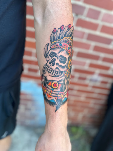 Explore tattoo ideas on back of neck, creative tattoo ideas in Strasburg, available at Champion Tattoo Company