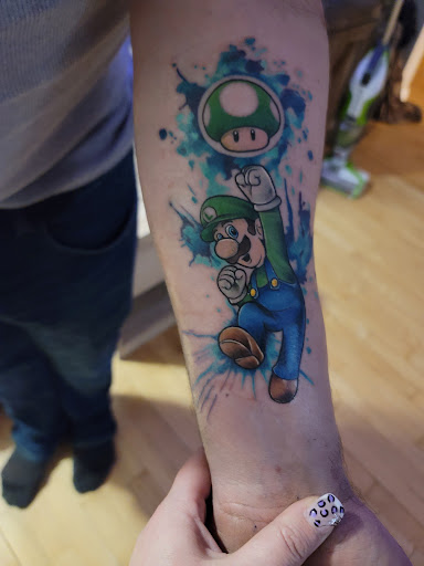 Explore crossword tattoo ideas, creative tattoo ideas in Fond Du Lac, available at Gallery 83 Tattoo Co.