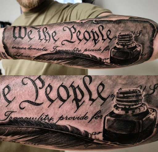 Explore the witcher tattoo ideas, creative tattoo ideas in Kenosha, available at Kenosha Tattoo Company