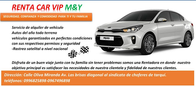 Opiniones de Renta Car VIP M&Y en Manta - Agencia de alquiler de autos