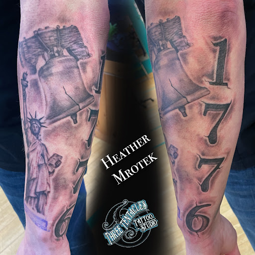 Explore wedding ring finger tattoo ideas, creative tattoo ideas in Hayward, available at Three Tentacles Tattoo Studio