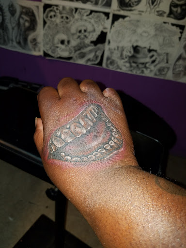Explore cuff tattoo ideas, creative tattoo ideas in Lake Station, available at 219 Ink