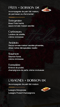 Restaurant Italian food and Lounge à Marseille (la carte)