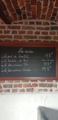 Restaurant Le Maisnil Mon Temps - Estaminet à Le Maisnil (le menu)