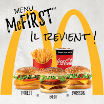 Menu / carte de McDonald's Mantes La Jolie à Mantes-la-Jolie