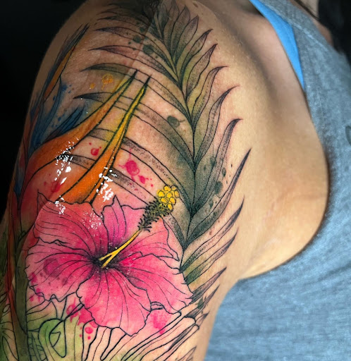 Explore wrestling tattoo ideas, creative tattoo ideas in Goose Creek, available at Red Kirin Tattoo