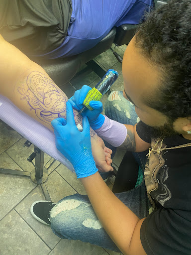 Explore family tree tattoo idea, creative tattoo ideas in Fort Wayne, available at Grade A Tattoos and Body Piercing