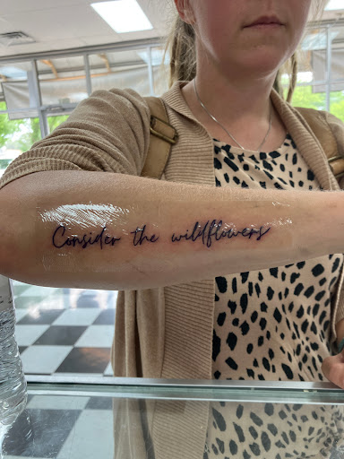 Explore cover up tattoo ideas male forearm, creative tattoo ideas in Elizabeth City, available at Julius Star Tattoo Gallery